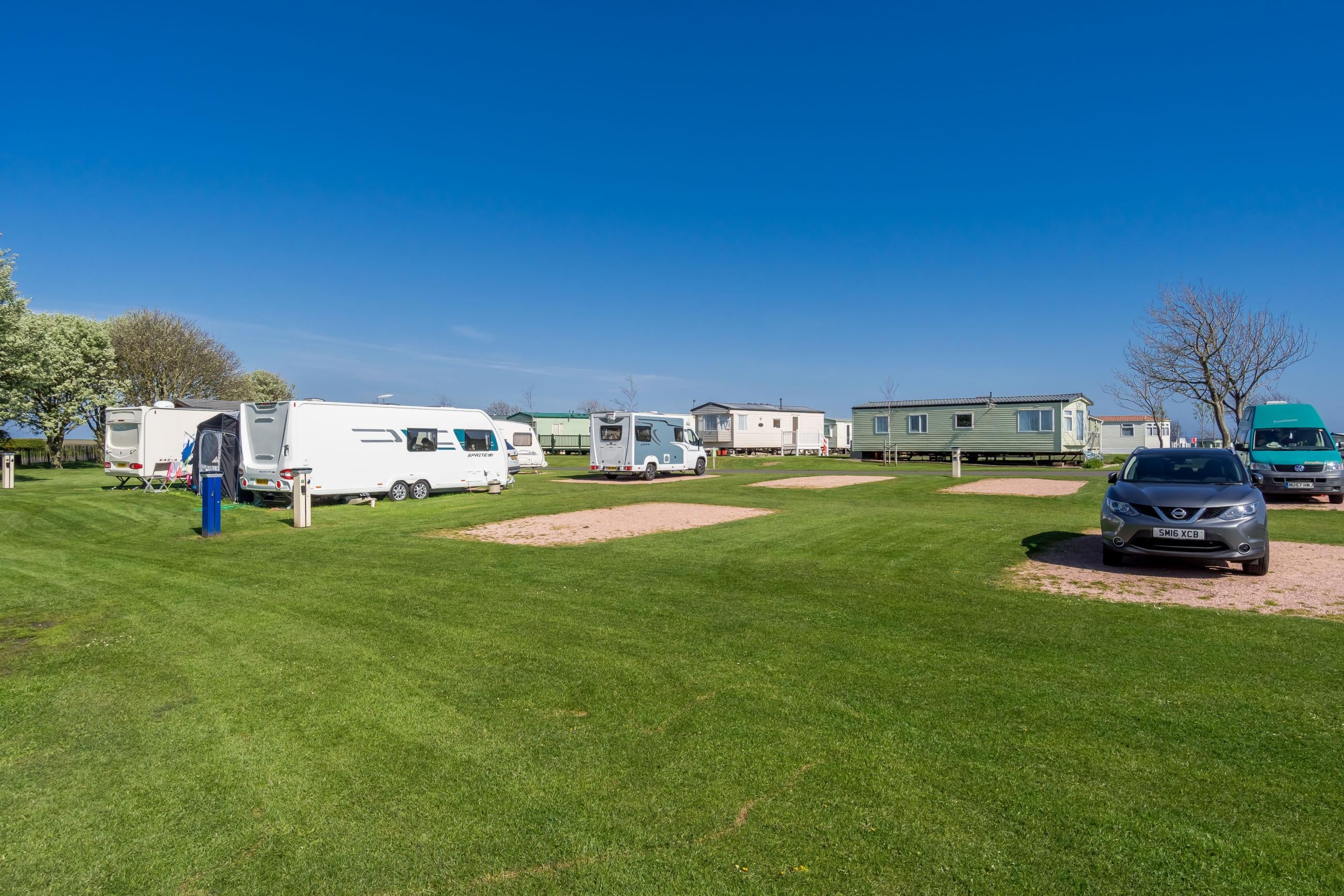 Touring pitches at St Monans in Fife Abbeyford Leisure